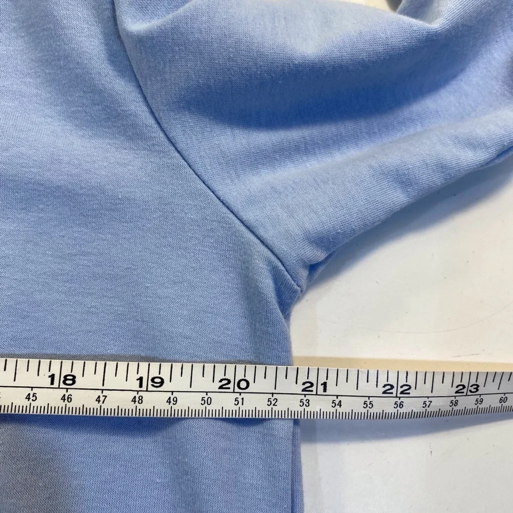 Posh Posh Girls Hoodie Sky Blue Lightweight Graphic Print